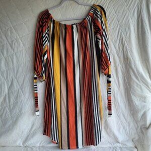 Absolutely Love It Womens Top Or Short Dress Size 2X off the shoulder